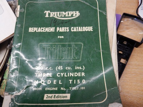 Triumph replacement parts - replacement,