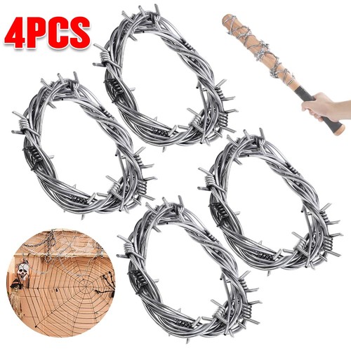 4pcs pvc barbed - wire, 2.4m