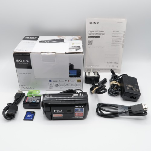 Sony hdr pj220e handycam - sony, hd
