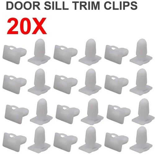 20pcs door sill trim clips - door,