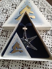 Perfect 1993 Swarovski star  Annual Edition Christmas Ornament