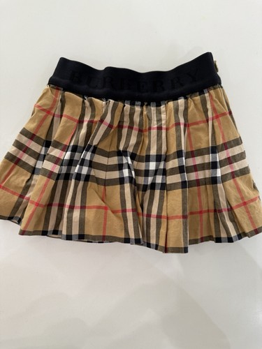 Burberry check skirt - check,