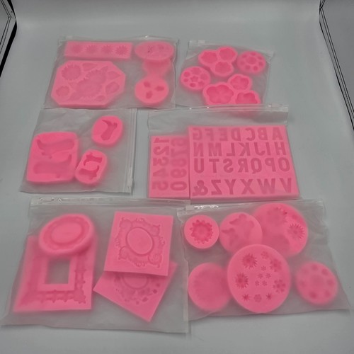 Fondant mould bundle silicone - bundle,
