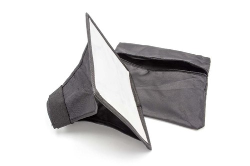 Soft box flash diffusor for - flash,