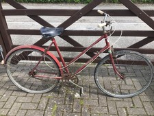 Vintage ladies raleigh bicycle