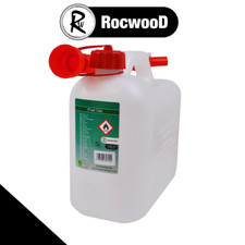 Clear Petrol Fuel Canister