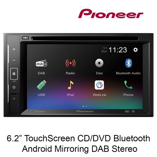 Pioneer avh a240dab 2 - pioneer,