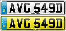 CHEAP NUMBER PLATE -AVG 549D -AVG AV AG CHEAP COBRA SCOOTER YAMAHA ROYAL ENFIELD