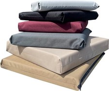 Chair Cushion Seat Pad WATERPROOF OUTDOOR Garden Patio REMOVABLE COVER 5CM Thick