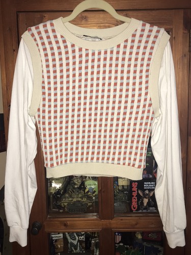 Zara women red white - zara,
