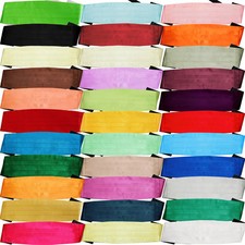 Wedding Cummerbund Satin Plain