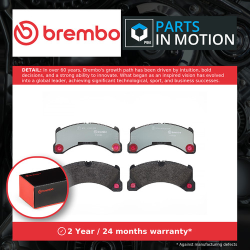 Brake pads set front p65026 - set,