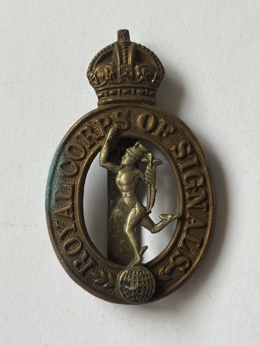 Ww2 royal corps signals cap - ww2,