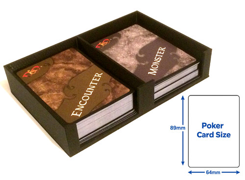 Card deck double - double, holder