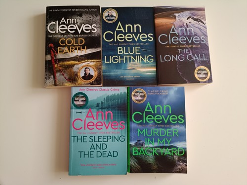 Ann cleeves books collection - ann,
