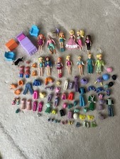  Vintage POLLY POCKET Dolls Clothes & Accessories Bundle
