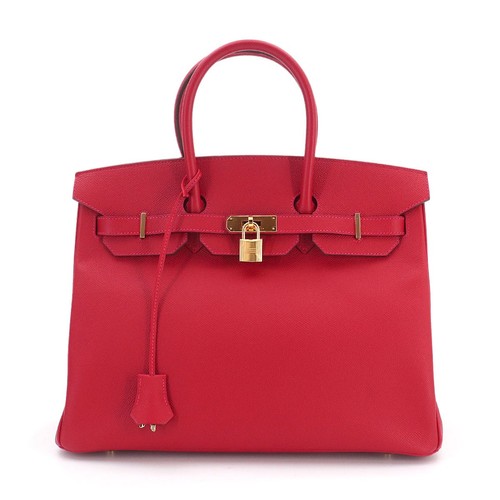 Hermes birkin epsom rouge - 35,