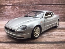 Burago 1/18 ~ 1998 Maserati 3200GT ~ Silver ~ Diecast Model