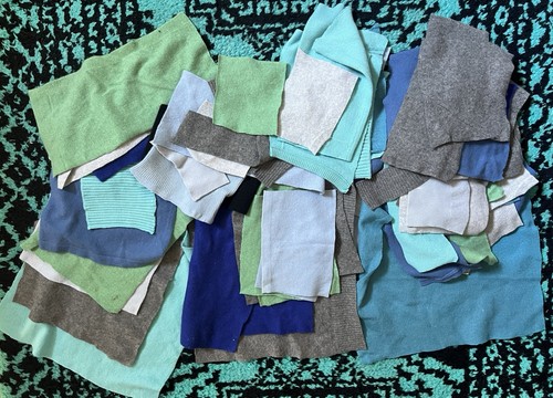 Scrap wool knitwear - scrap,