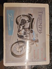 Triumph Bonneville Tin Plaque