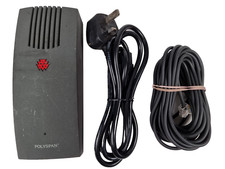 Polyspan Polycom SoundStation Universal Module 2201-00450-101 w/ PSU & Cables