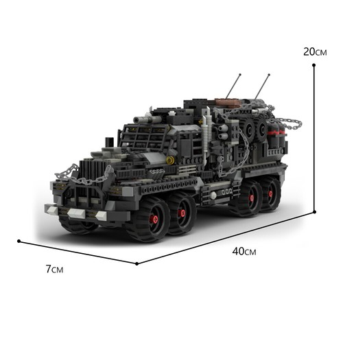 8x8 offroad truck model - truck, with