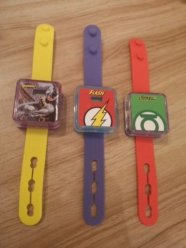 Mcdonald watch dc comics - 3x,