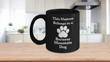 Bernese Mountain Dog Mug Black