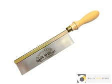 Thomas Flinn Lynx 8” Brass Backed Gents Saw Beech Handle (Garlick) | Brand New