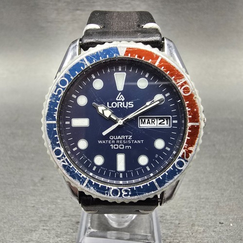 Lorus dive watch - dive, blue