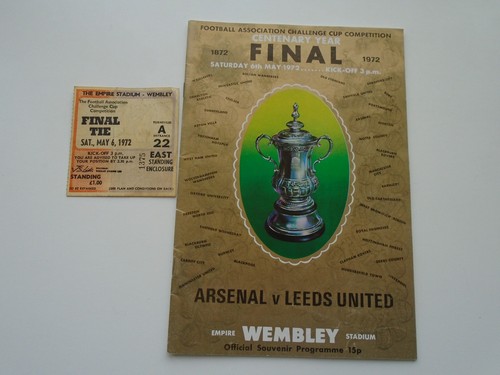 Arsenal leeds united 1972 fa - arsenal,