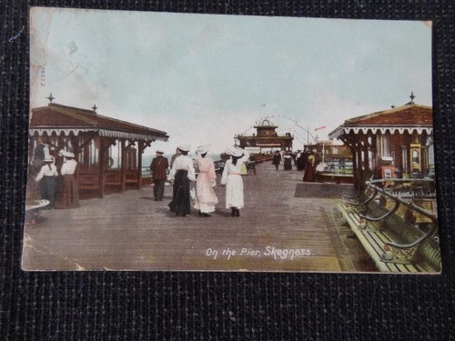 The pier skegness postcard - skegness,