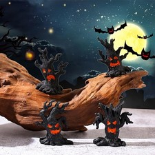 4Pcs Mini Ghost Tree Spooky