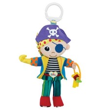 Tomy Lamaze Plush Toy Pushchair Pram Toy Rattle Crinkle Noise