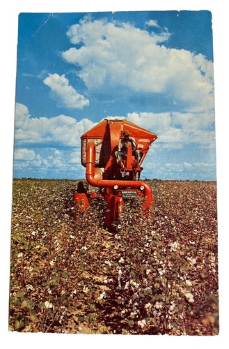 Mechanical cotton picker - mechanical,