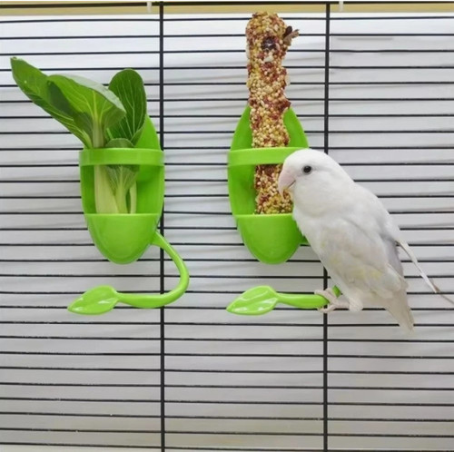 Bird cage cuttlebone holder - bird,