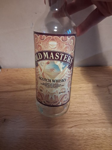 Old masters masonic - masters, whisky