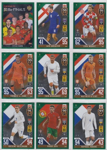 Topps match attax - attax, nations