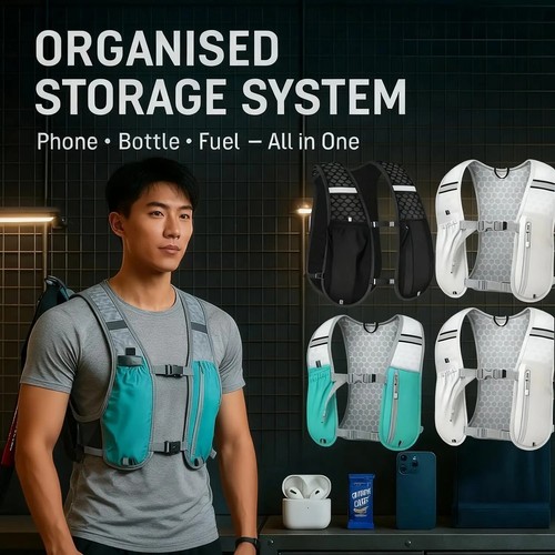Adjustable running hydration - adjustable,