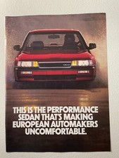 1998 Honda Accord V6 Vintage Original Print Ad 8 x 11