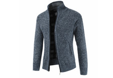 Mens Zip Up Thick Fleece Lined