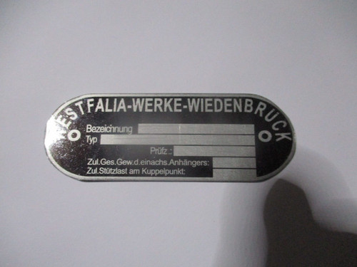 Type plate trailer - trailer, bar