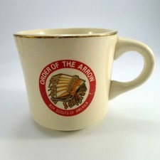 Vintage boy scout coffee mug - boy,