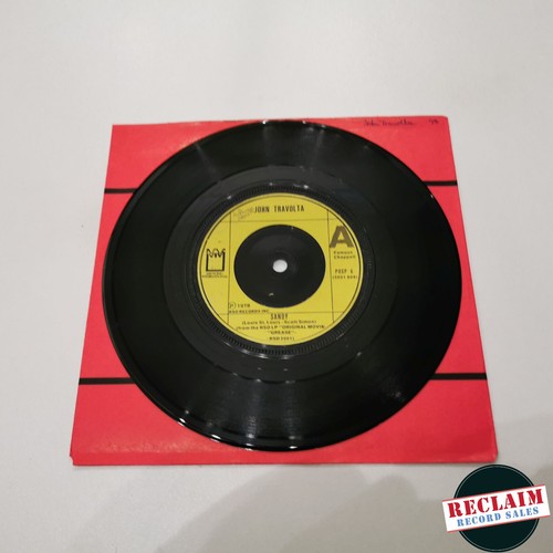 John travolta sandy vinyl - travolta,
