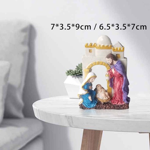 Holy family figurine christmas - holy,