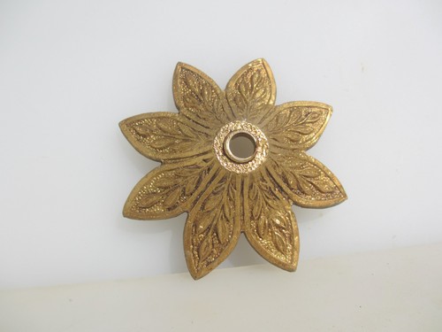 Vintage brass ceiling light - brass,