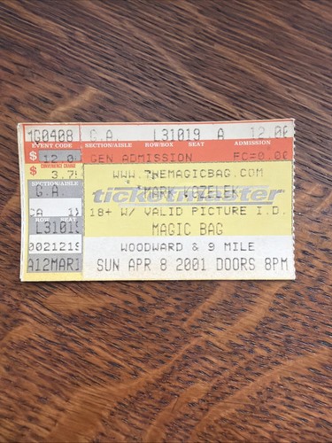 Mark kozelek concert ticket - kozelek,