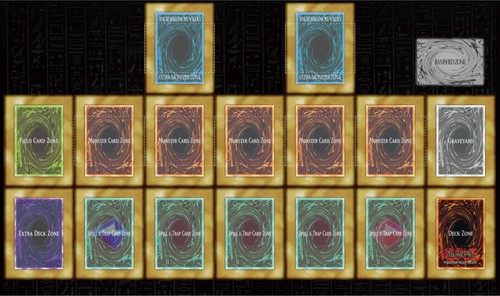 Yugioh duel playmat single - yugioh,