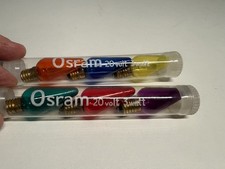 Osram 20v 3W Cone Lamps x6 NEW - Pifco Vesta Disney  Noma Cryselco 12 Bulb Sets