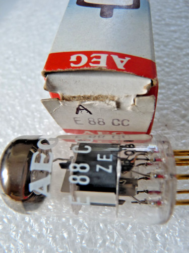Aeg mullard e88cc gold pins - ,